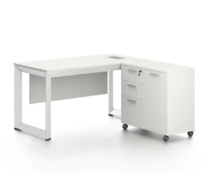L- Shaped Desk with Metal Legs - DG16 Series