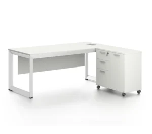 L- Shaped Desk with Metal Legs - DG16 Series