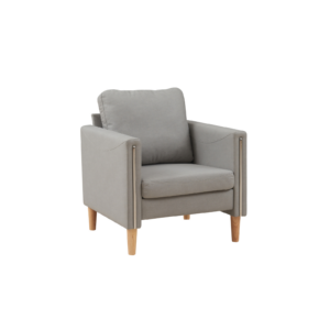 single Seater Office Sofa – Grey Fabric – AJXP246 Series