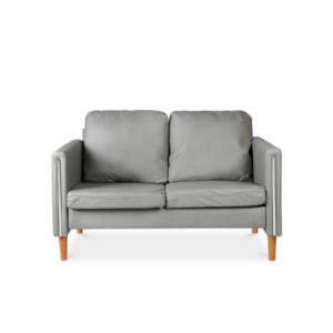 2‑Seater Office Sofa – Grey Fabric – AJXP246 Series