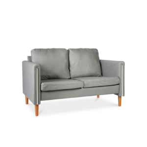 2‑Seater Office Sofa – Grey Fabric – AJXP246 Series