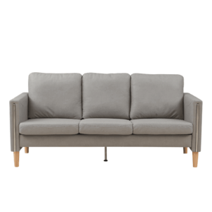 3‑Seater Office Sofa – Grey Fabric – AJXP246 Series