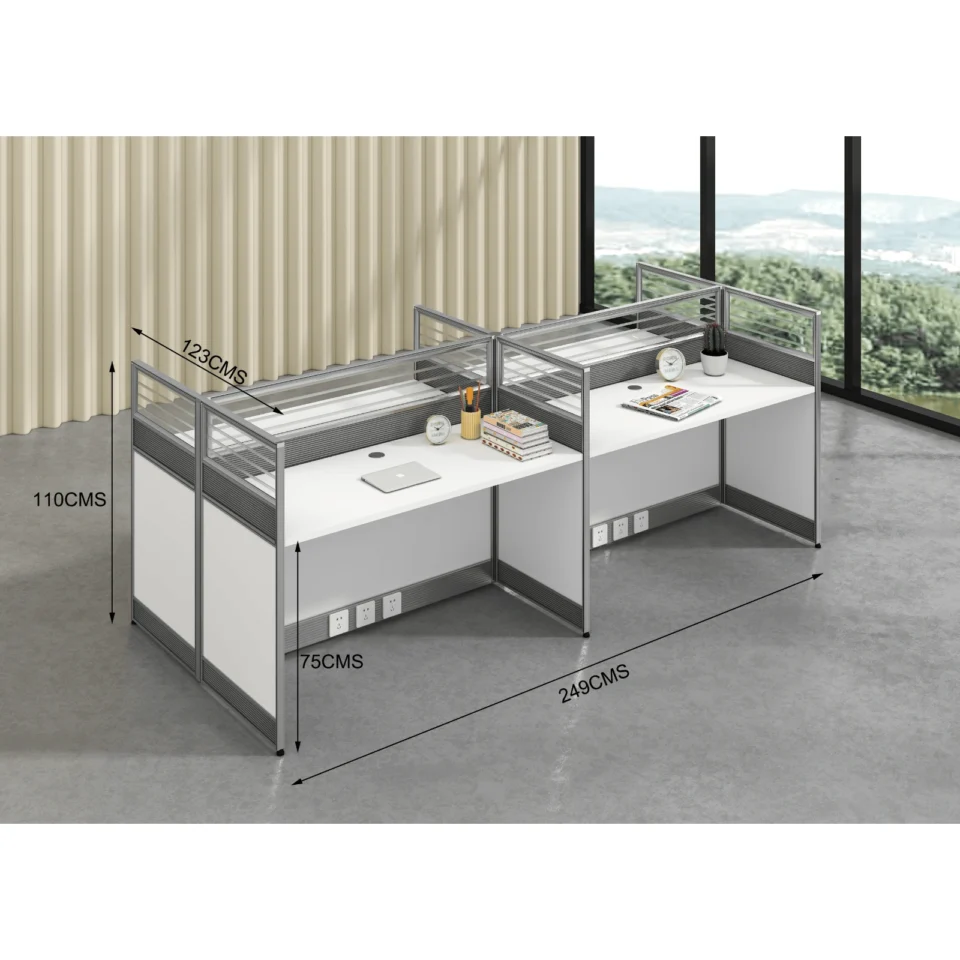 4 person workstation