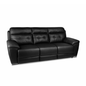 3‑Seater Leather Sofa – Gobi Series