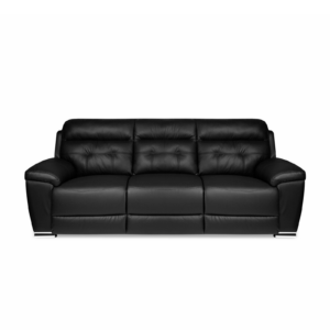 3‑Seater Leather Sofa – Gobi Series