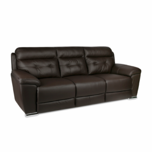 3‑Seater Leather Sofa – Gobi Series