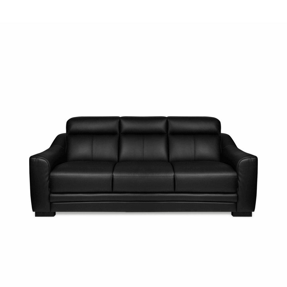 3‑Seater Leather Sofa – Ribena Series