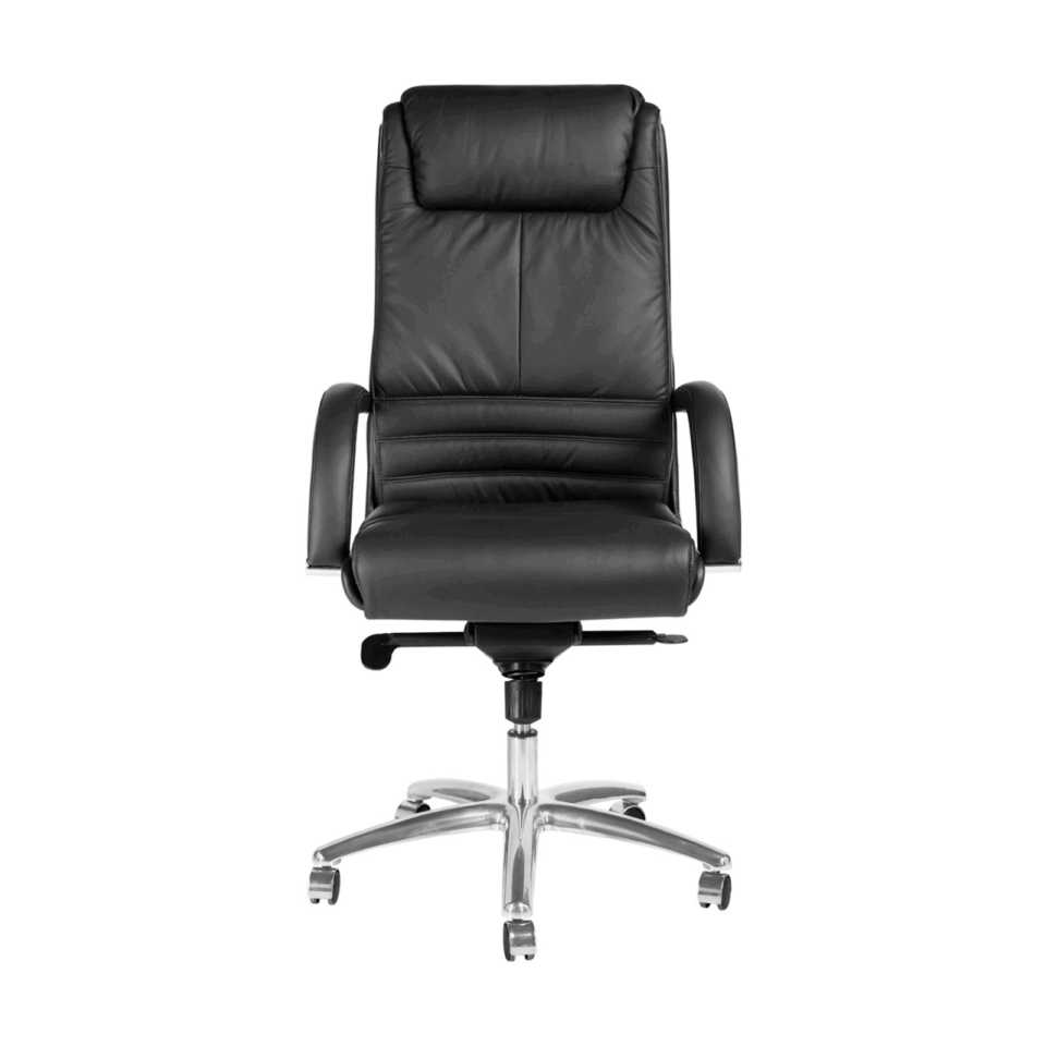 HIGH BACK LEATHER CHAIR