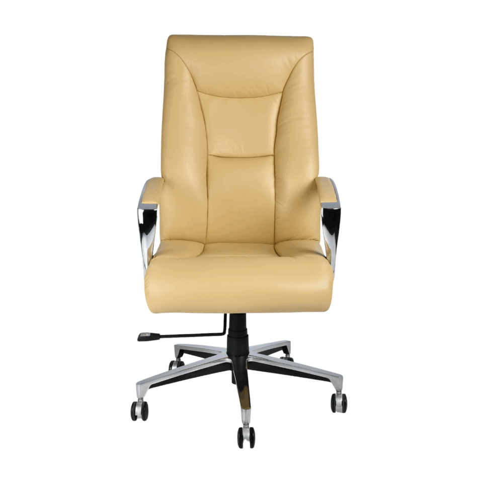 HIGH BACK LEATHER CHAIR