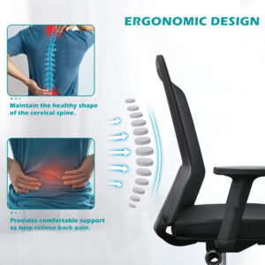 medium back mesh chair