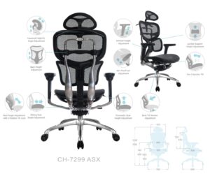 Ergonomic Mesh High Back Chair