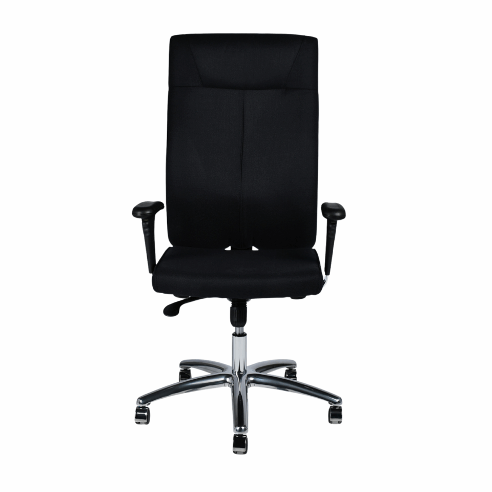 executive high back swivel chair in fabric