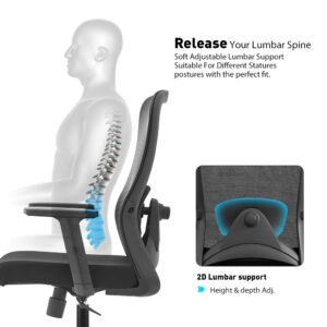 Mid Back Staff Mesh Office Chair