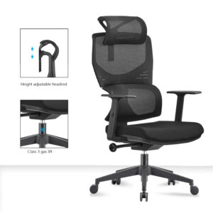 Ergonomic high back mesh chair