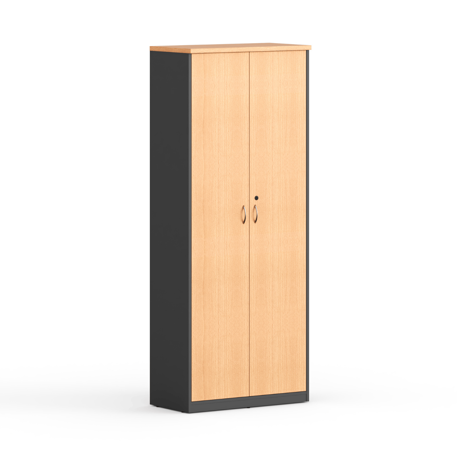 High Cabinet with Wooden Swing Doors