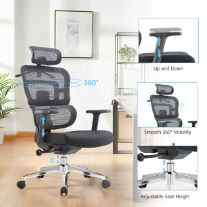 High Back Ergonomic Office Mesh Chair