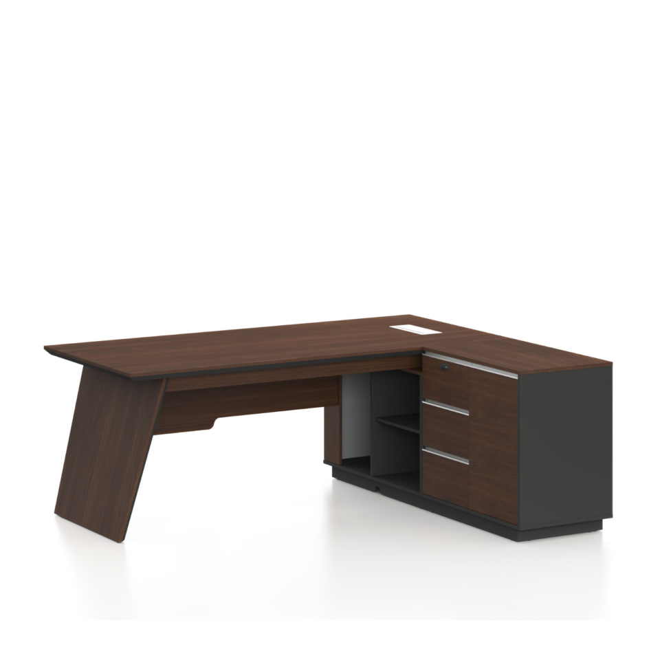 Executive Desk with Movable Side Extension – DG03 Series