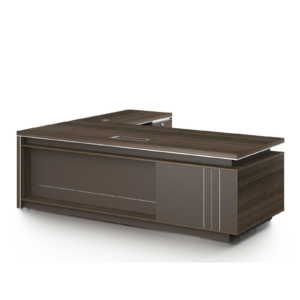 Executive Desk with Pedestal & Side Table – DG07 Series