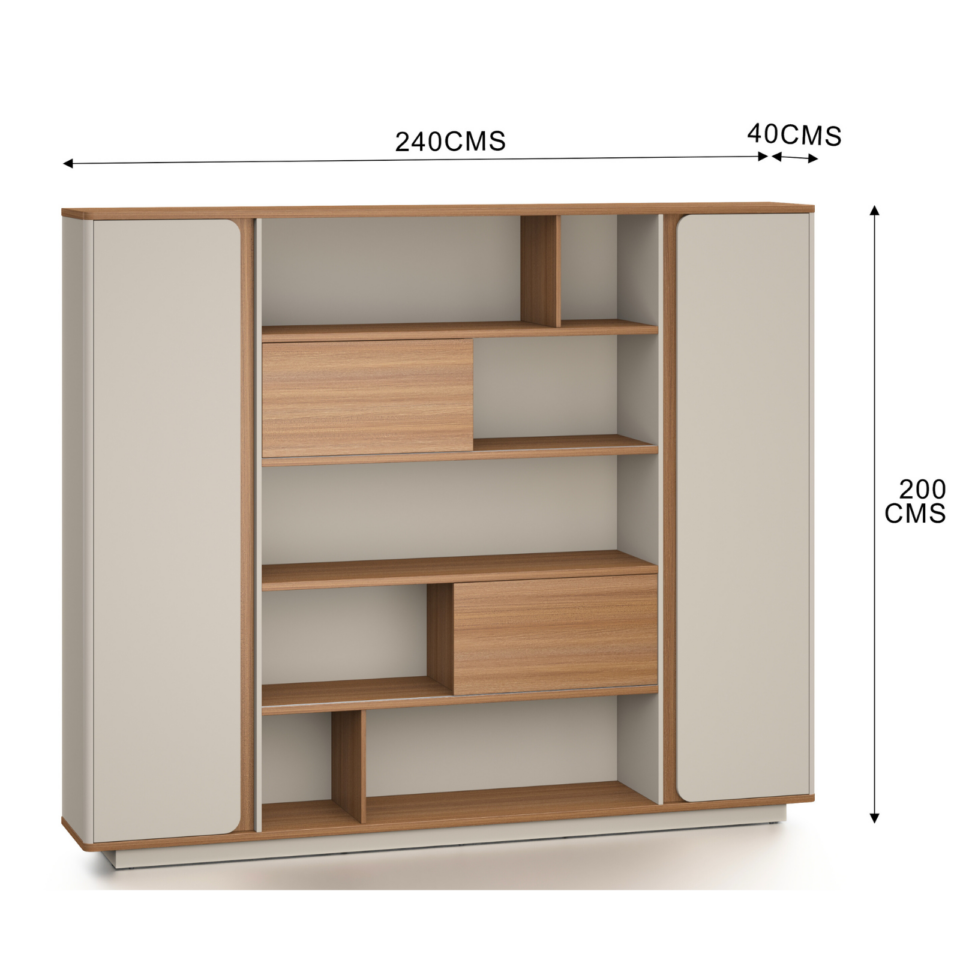 Executive Back Wall Cabinet – DG39 Series