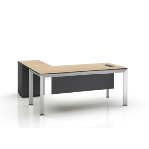 Executive Desk with Side Extension – DGMNY Series