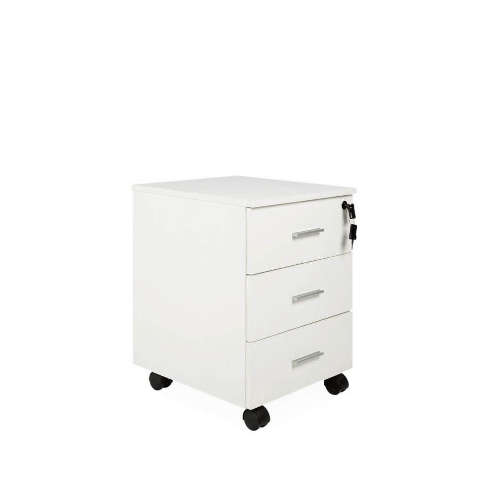3‑Drawer Mobile Pedestal – RL Series