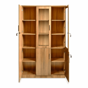 Wooden File Cabinet with Lock
