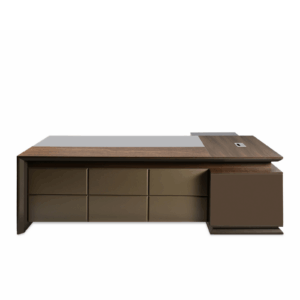 Executive Desk with Fixed Side Extension – SRAD Series