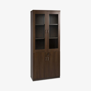 2‑Door Bookcase With Lock – SRAD Series