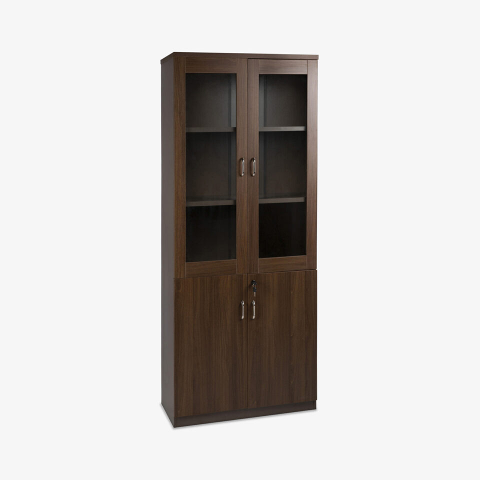2‑Door Bookcase With Lock – SRAD Series