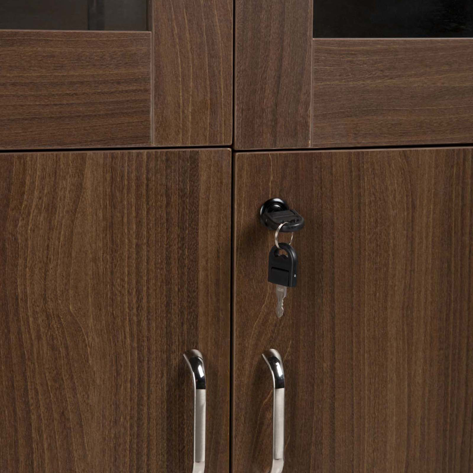 2‑Door Bookcase With Lock – SRAD Series