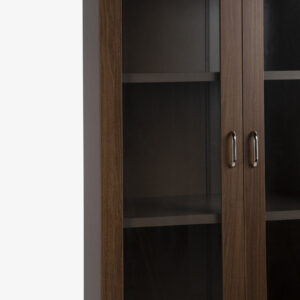 2‑Door Bookcase With Lock – SRAD Series