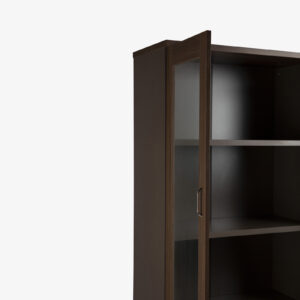 2‑Door Bookcase With Lock – SRAD Series